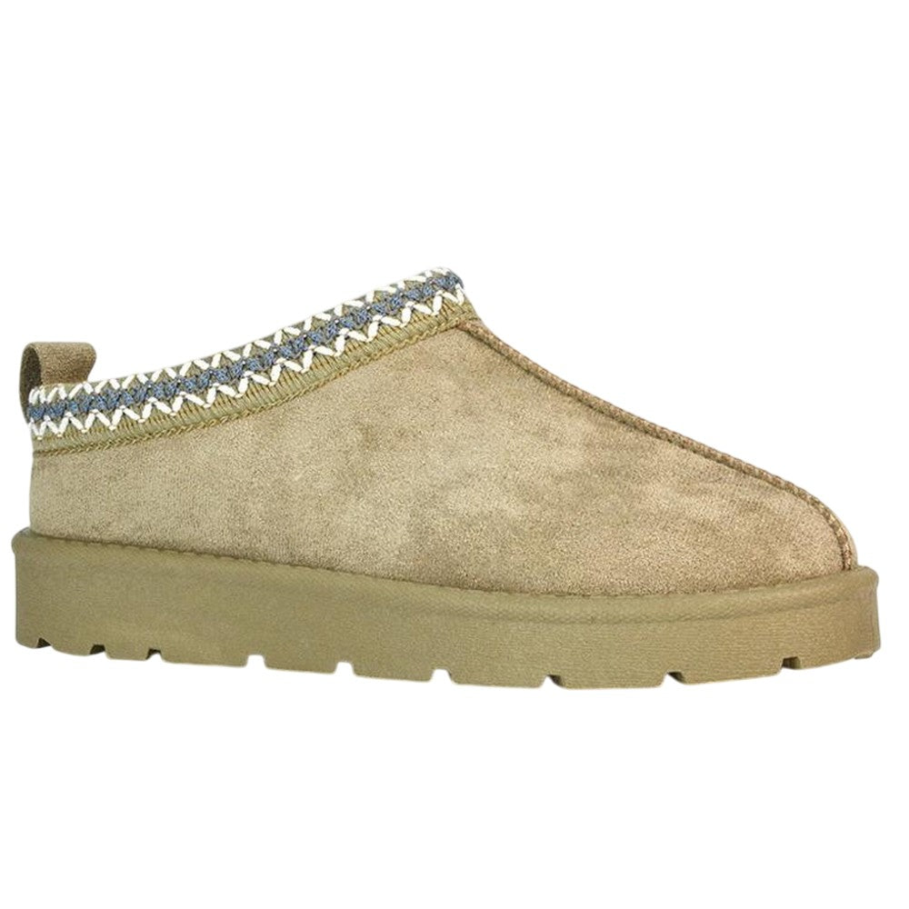 Stone - Lifestyle - XY London Womens-Ladies Vicky Aztec Flat Boots
