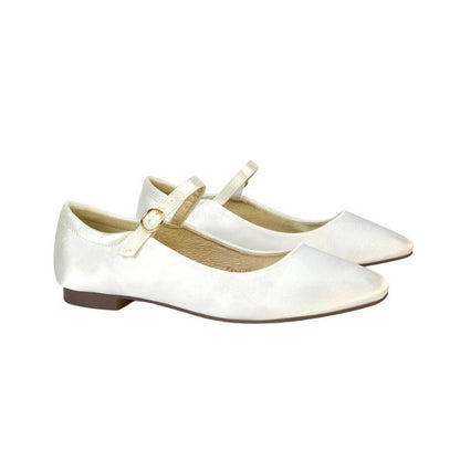 Ivory - Lifestyle - XY London Womens-Ladies Allegra Square Toe Mary Janes