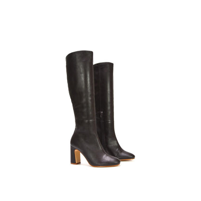 Dark Brown - Lifestyle - XY London Womens-Ladies Lillia Knee-High Boots