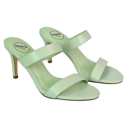 Aqua - Lifestyle - XY London Womens-Ladies Wolf Double Strap Mule Sandals