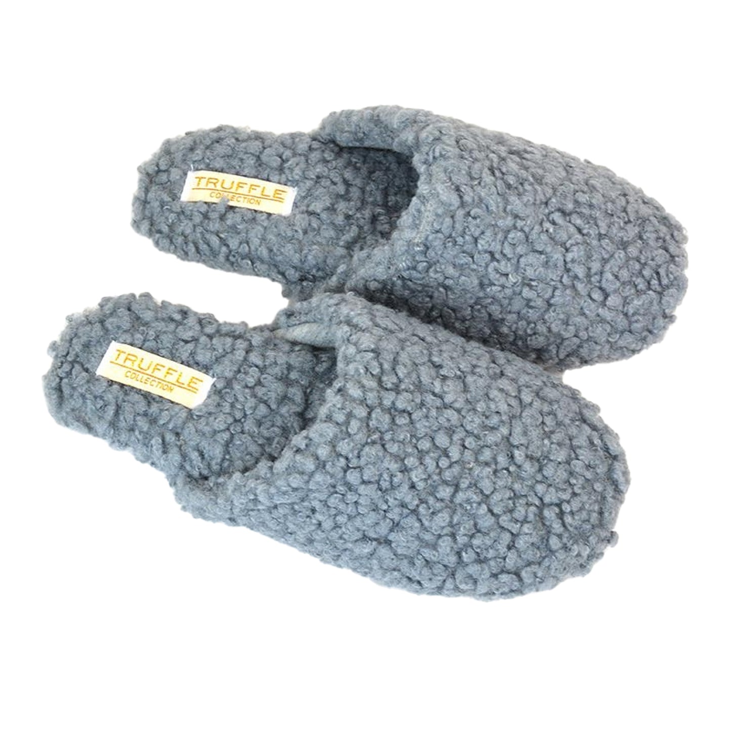 Grey - Lifestyle - XY London Womens-Ladies Jody Closed Toe Slip-on Flat Mules