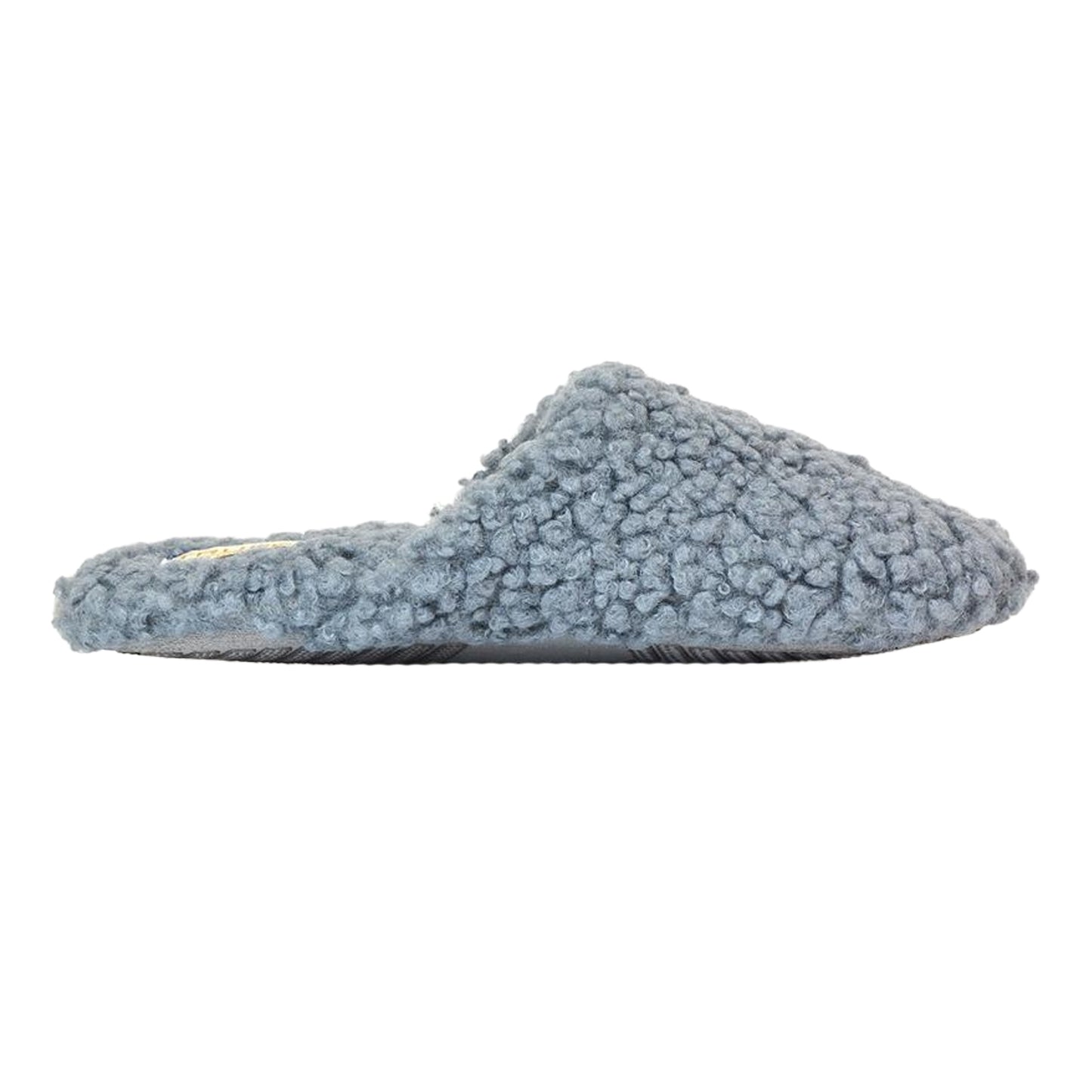 Grey - Pack Shot - XY London Womens-Ladies Jody Closed Toe Slip-on Flat Mules