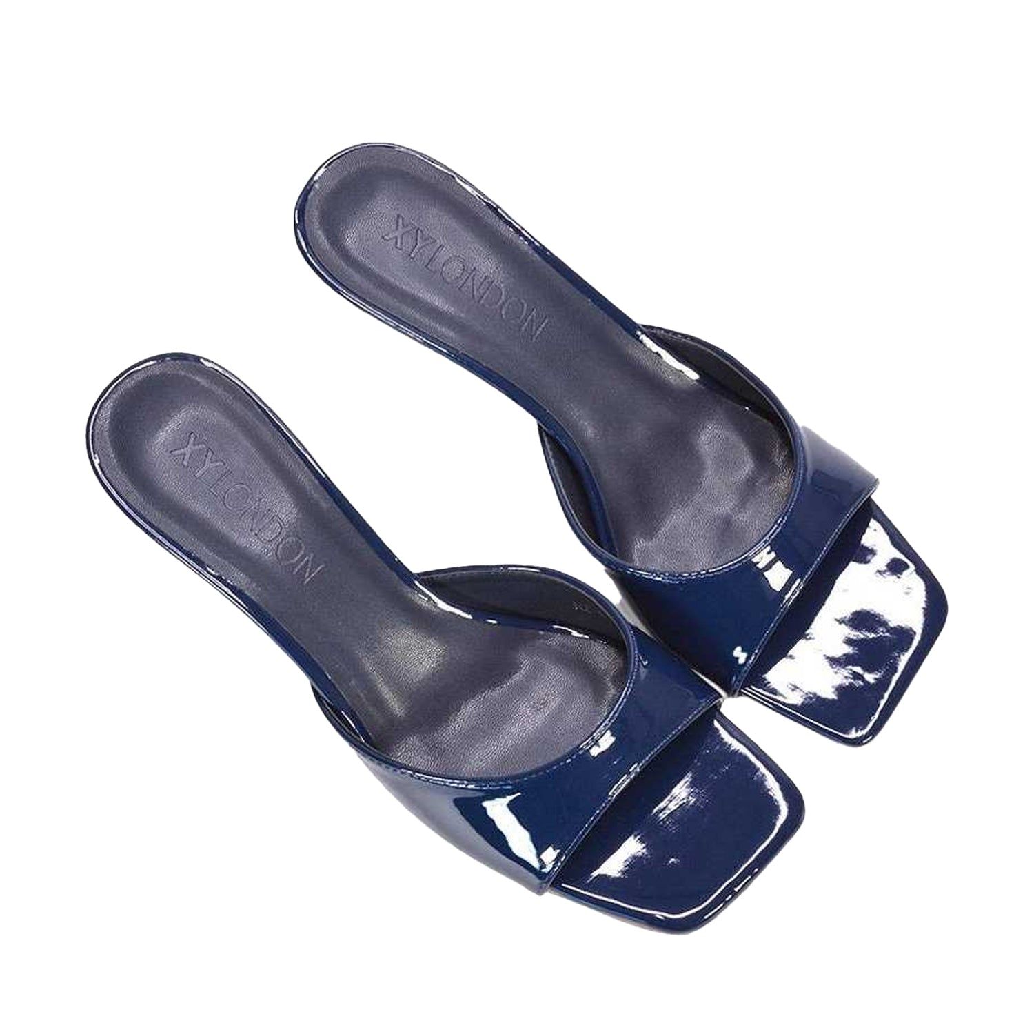 Navy - Lifestyle - XY London Womens-Ladies Jane Mule Sandals