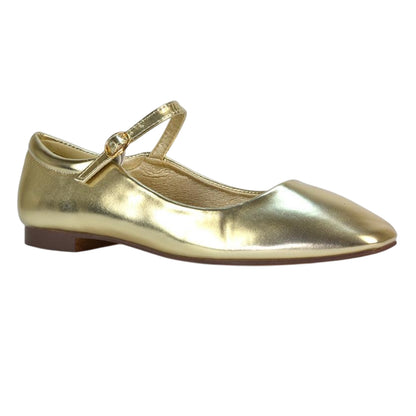 Metallic Gold - Lifestyle - XY London Womens-Ladies Allegra Ballet Shoes