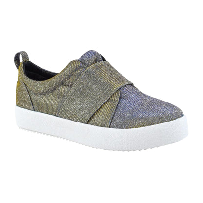 Silver-White - Back - XY London Womens-Ladies Rebecca Trainers