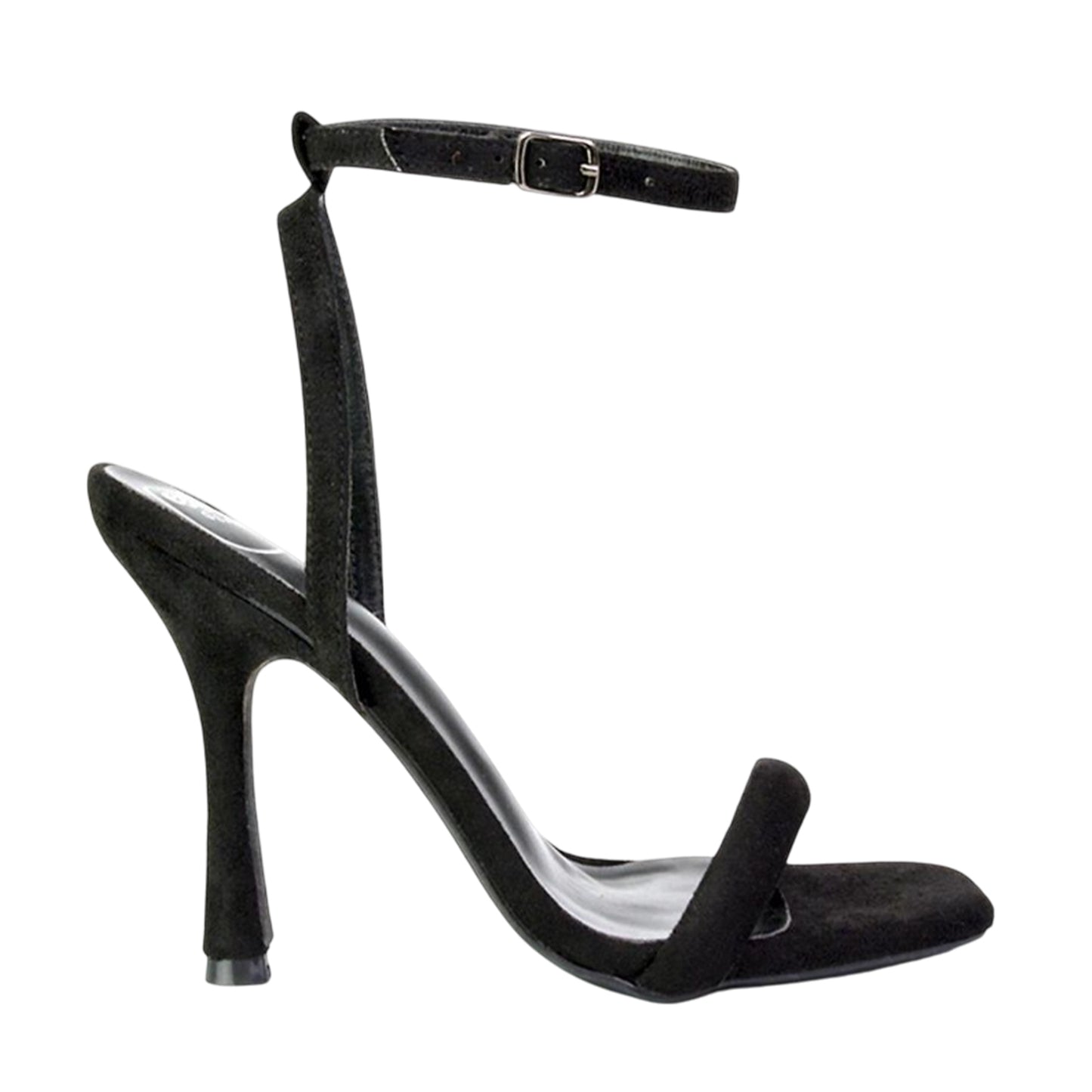 Jet Black - Lifestyle - XY London Womens-Ladies Greta Strappy Stiletto Heel Sandals