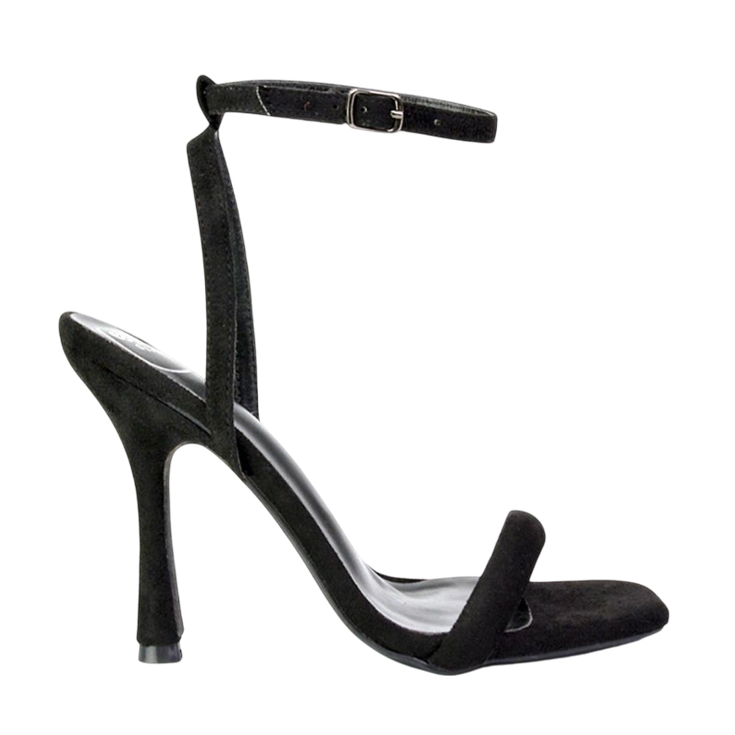 Jet Black - Lifestyle - XY London Womens-Ladies Greta Strappy Stiletto Heel Sandals