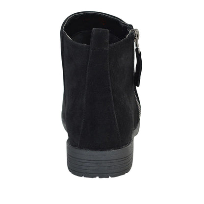 Jet Black - Back - XY London Womens-Ladies Nicola Ankle Boots