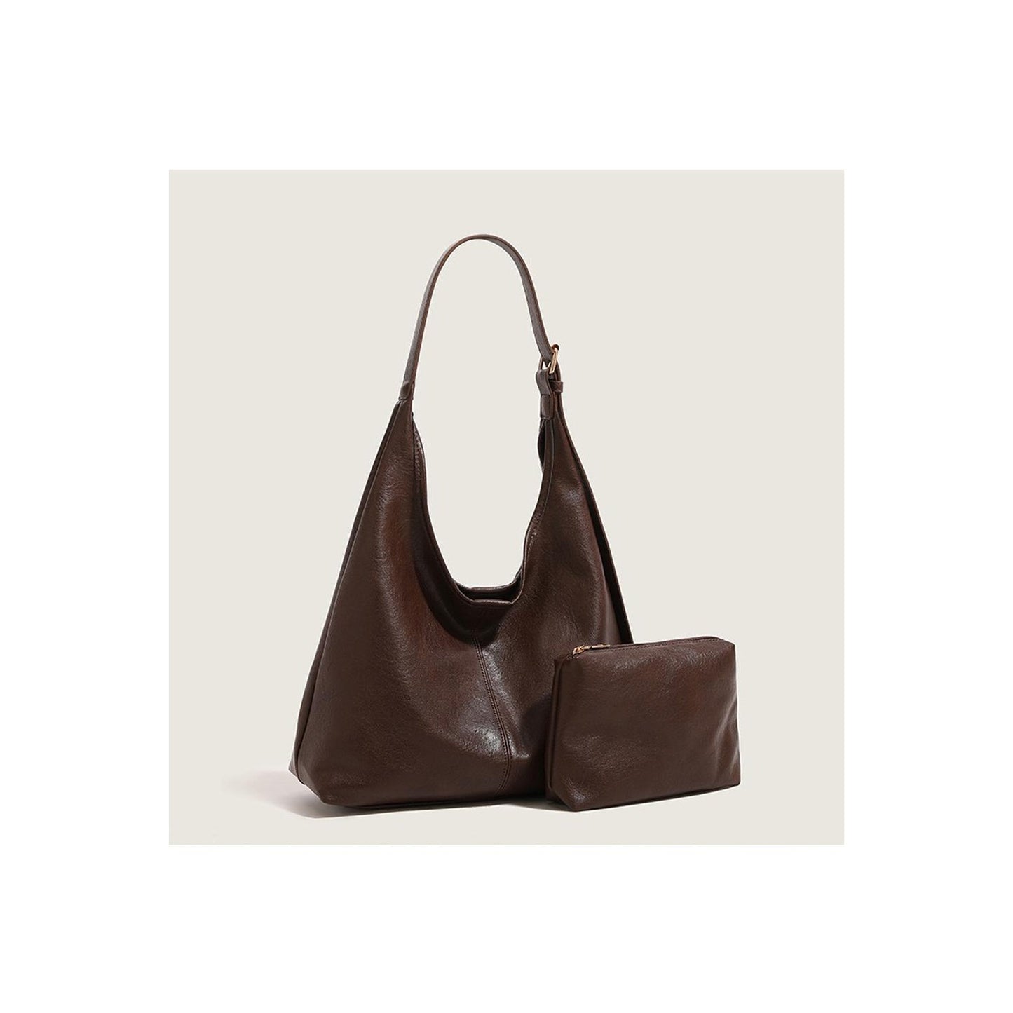 Brown - Lifestyle - XY London Womens-Ladies Kelsey Slouch Handbag