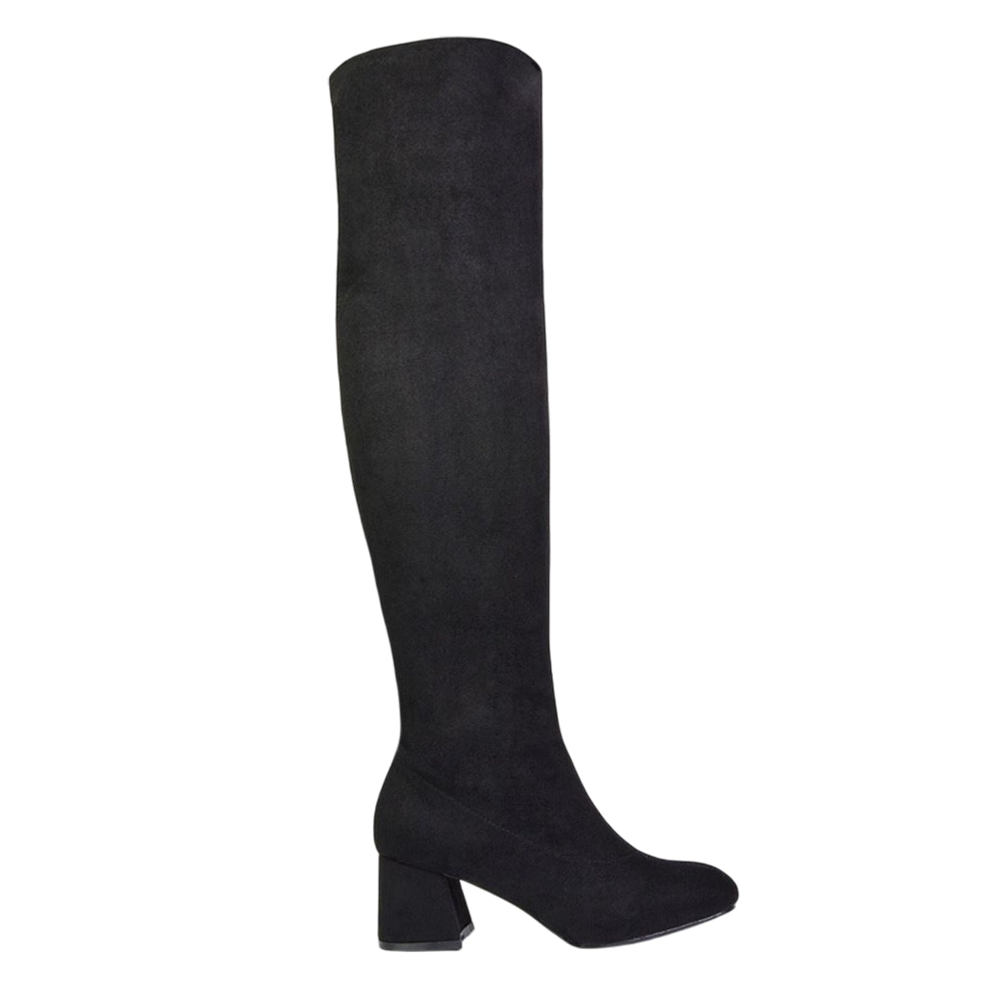 Jet Black - Lifestyle - XY London Womens-Ladies Emmett Thigh-High Boots