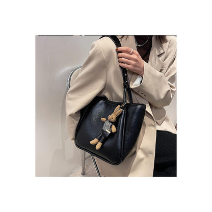 Black - Front - XY London Womens-Ladies Kate Tote Bag