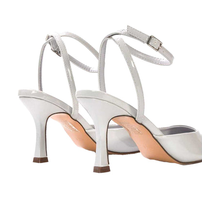 Light Grey - Front - XY London Womens-Ladies Lacey May Court Shoes