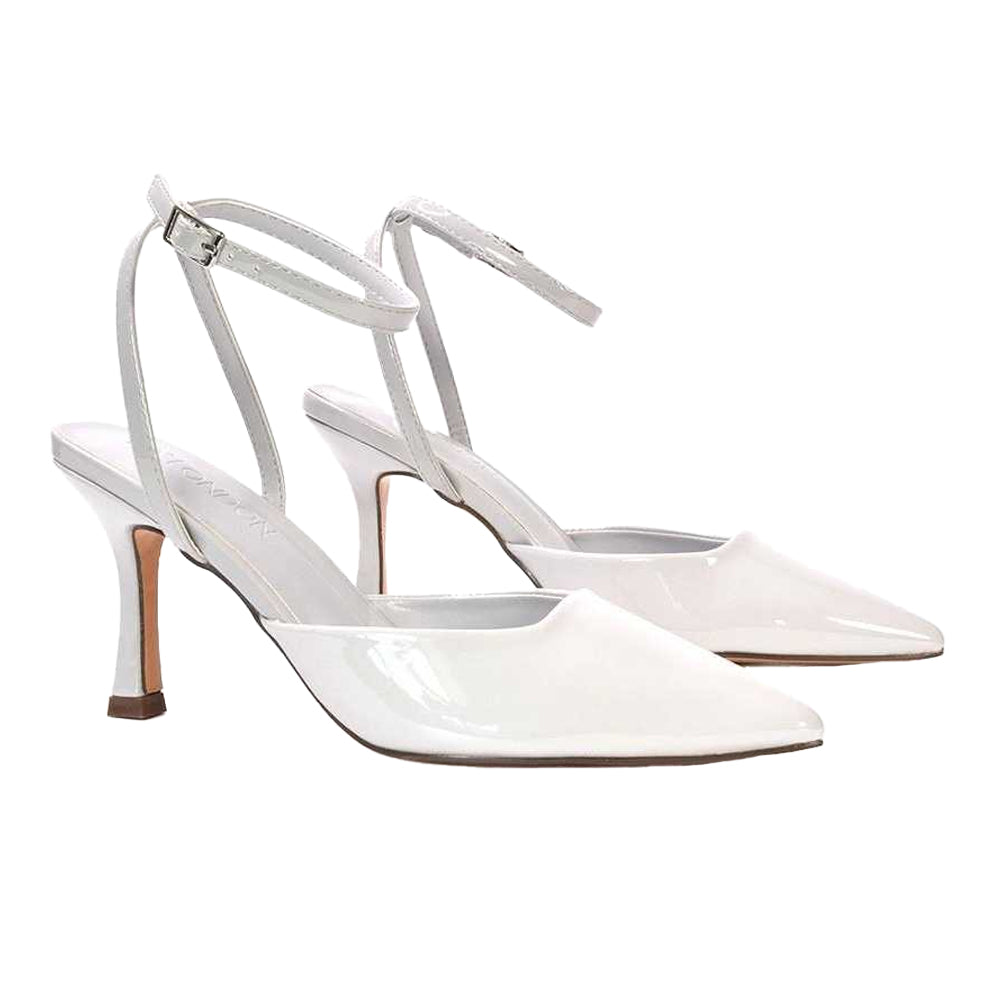 Light Grey - Lifestyle - XY London Womens-Ladies Lacey May Court Shoes