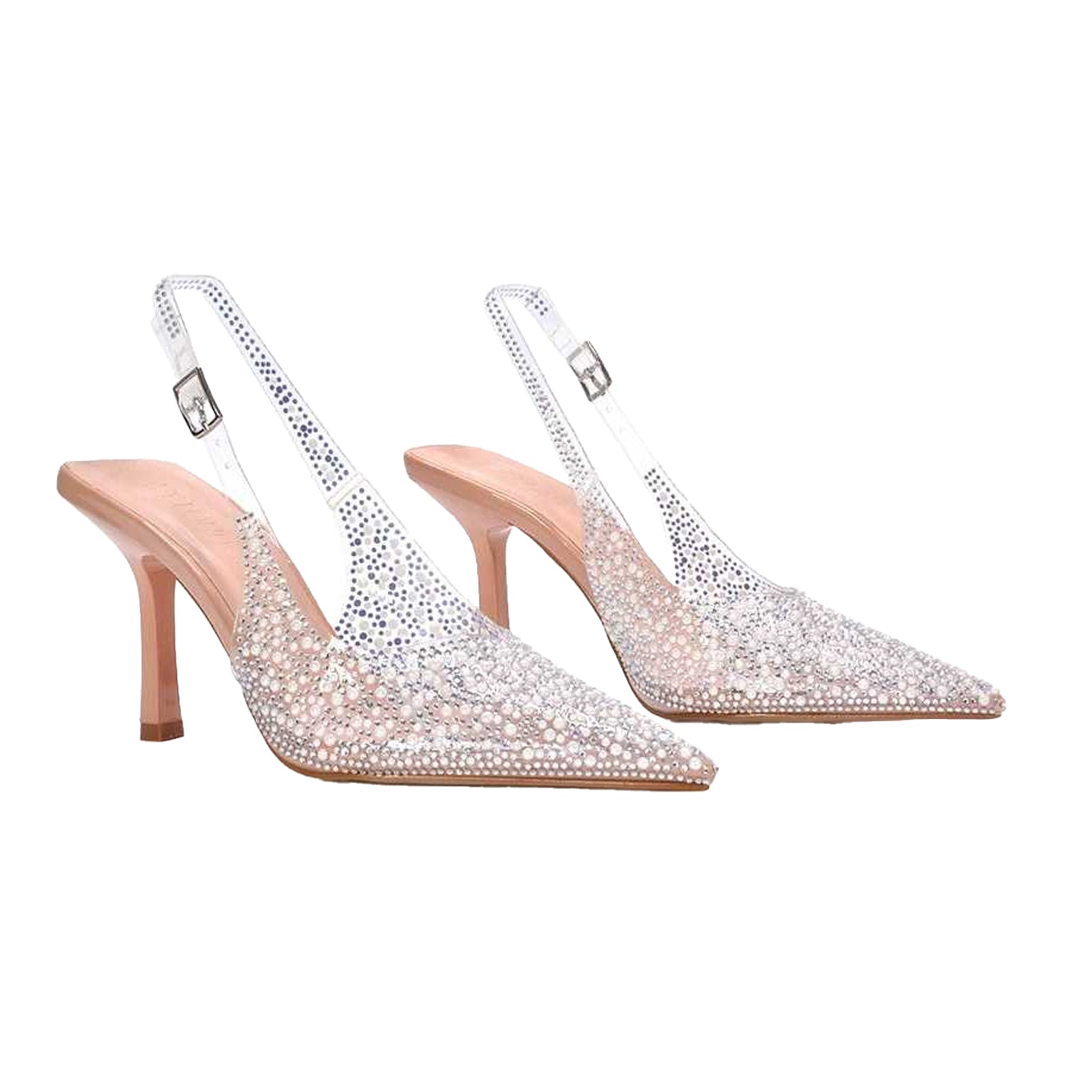 Nude - Lifestyle - XY London Womens-Ladies Pauline Perspex High Heels