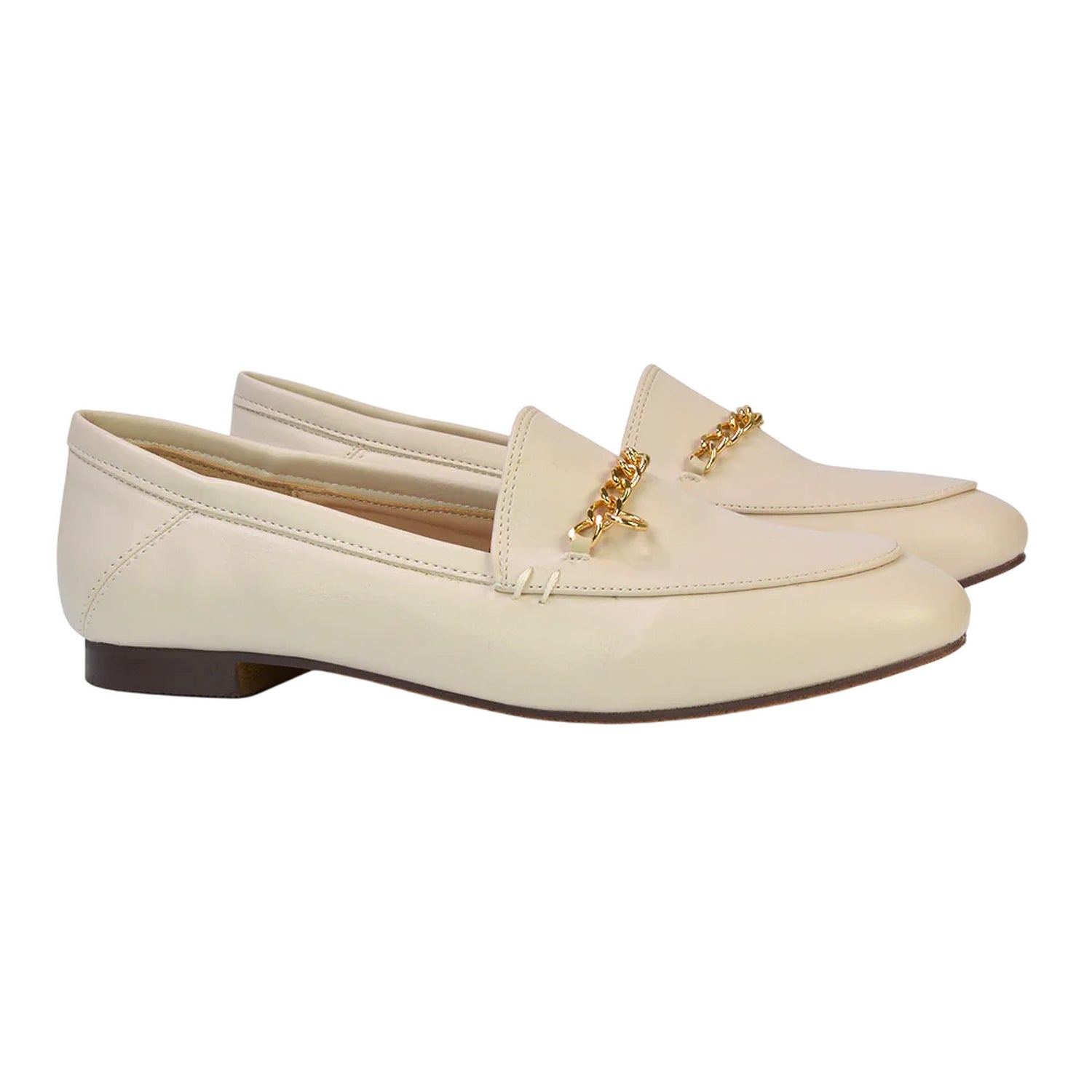 Nude - Lifestyle - XY London Womens-Ladies Tessah Chain Detail Flat Loafers