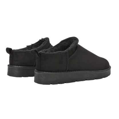 Jet Black - Back - XY London Womens-Ladies Maeve Snug Fit Ankle Boots