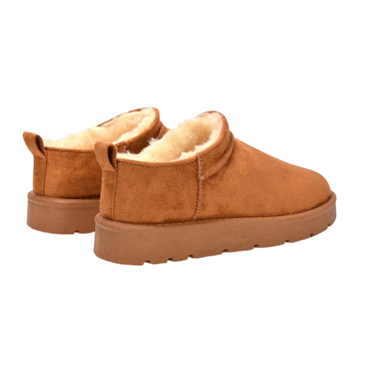 Tan - Back - XY London Womens-Ladies Maeve Snug Fit Ankle Boots