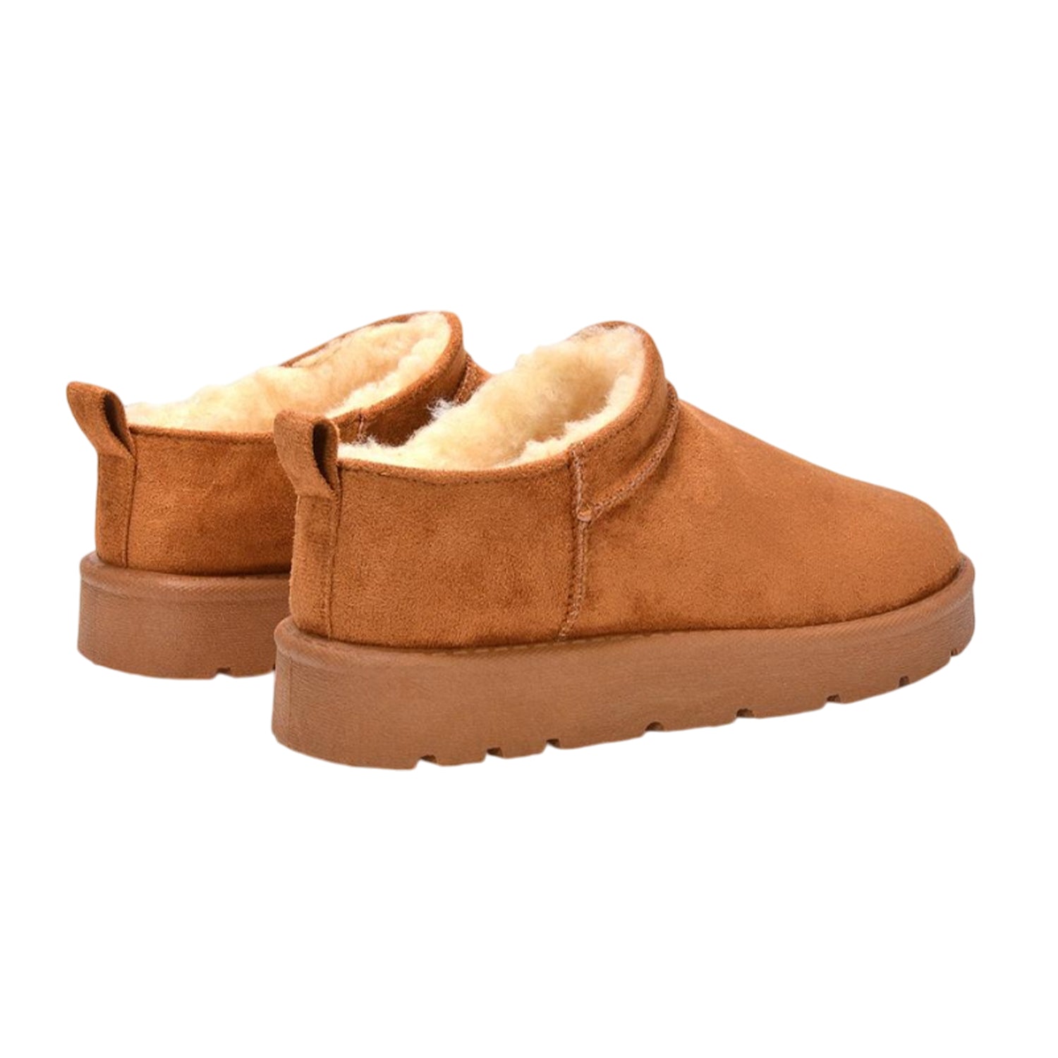 Tan - Back - XY London Womens-Ladies Maeve Snug Fit Ankle Boots