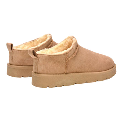 Light Sand - Back - XY London Womens-Ladies Maeve Snug Fit Ankle Boots