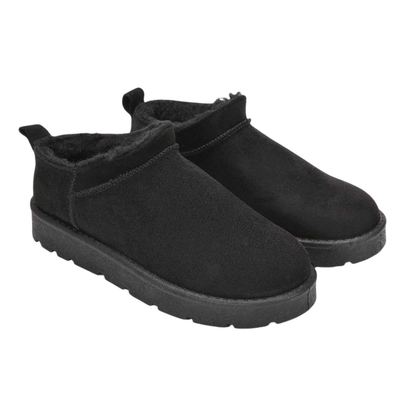 Jet Black - Front - XY London Womens-Ladies Maeve Snug Fit Ankle Boots