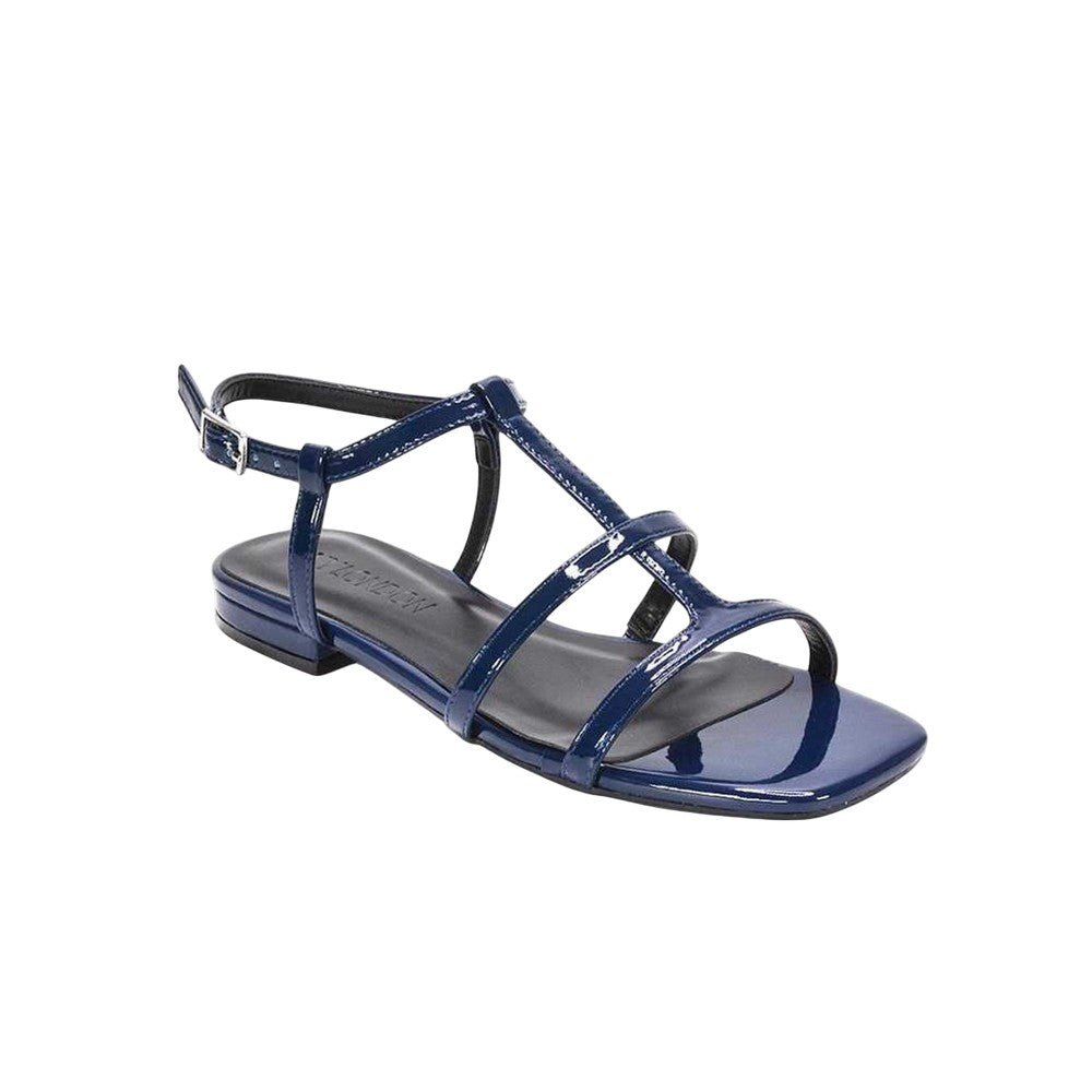 Navy - Lifestyle - XY London Womens-Ladies Danielle Patent Strappy Sandals