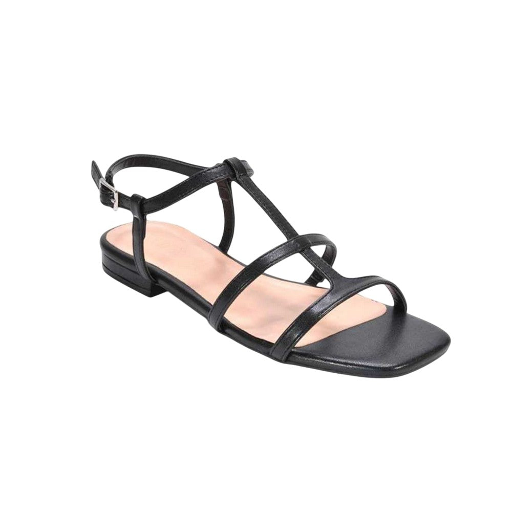 Black - Lifestyle - XY London Womens-Ladies Danielle Caged Sandals