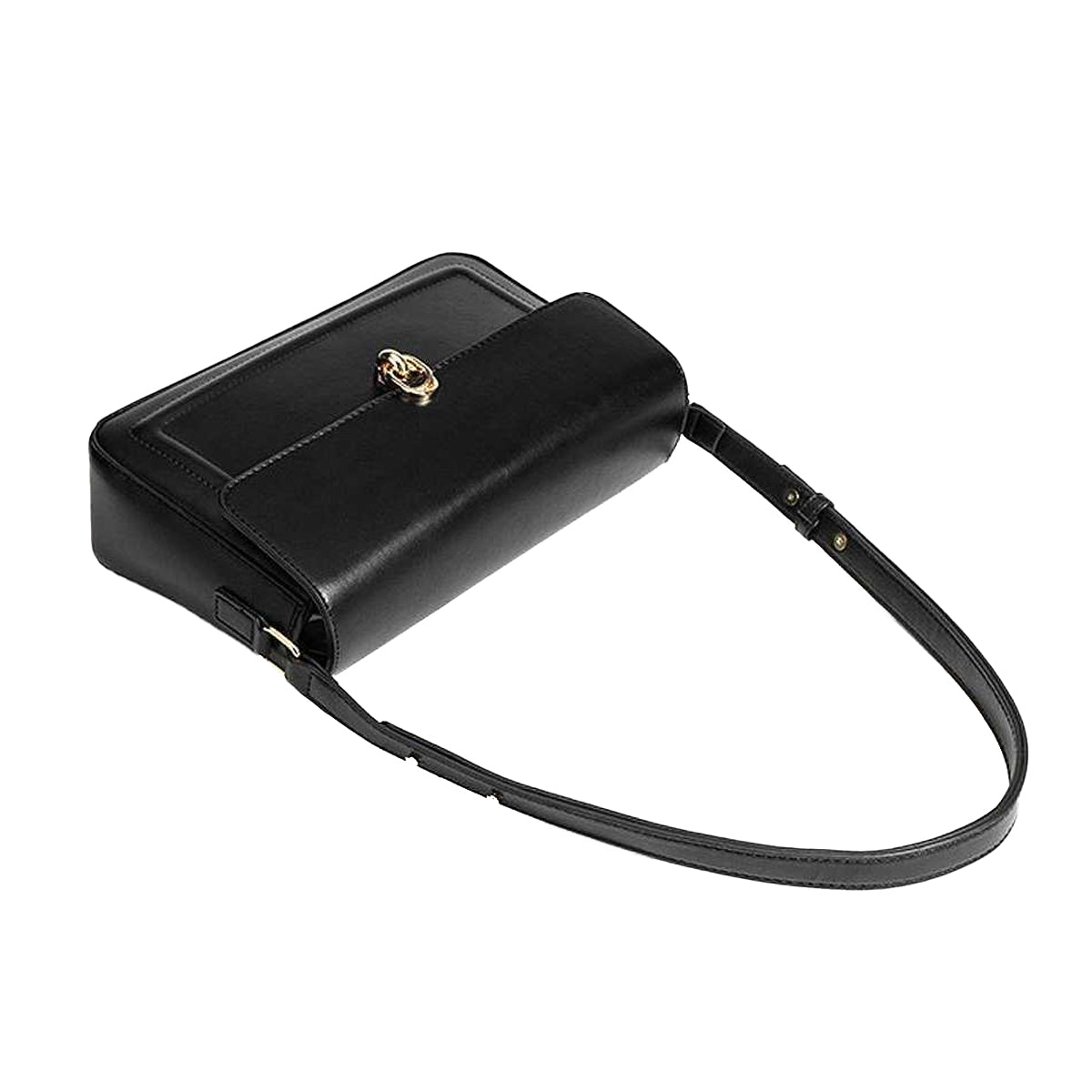 Black - Side - XY London Adele Handbag