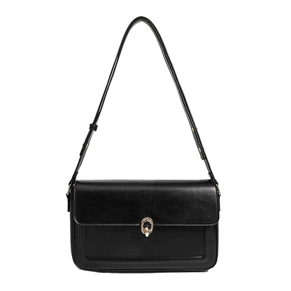 Black - Front - XY London Adele Handbag