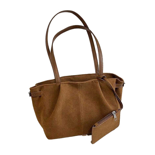 Tan - Front - XY London Destiny Tote Bag