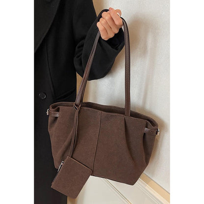 Brown - Front - XY London Destiny Tote Bag