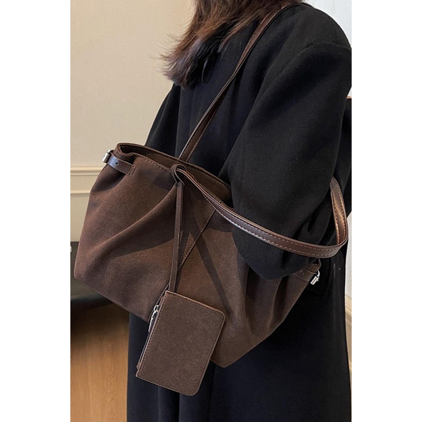 Brown - Pack Shot - XY London Destiny Tote Bag