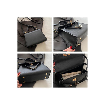 Black - Front - XY London Catherine Small Crossbody Bag