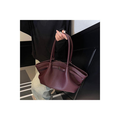 Burgundy - Pack Shot - XY London Womens-Ladies Sophia Shoulder Bag