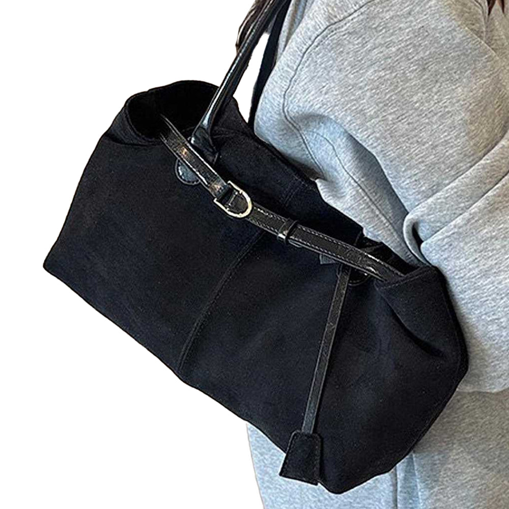 Black - Back - XY London Womens-Ladies Kayleigh Handbag