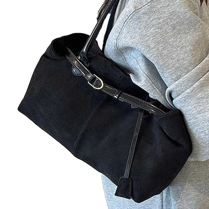 Black - Back - XY London Womens-Ladies Kayleigh Handbag
