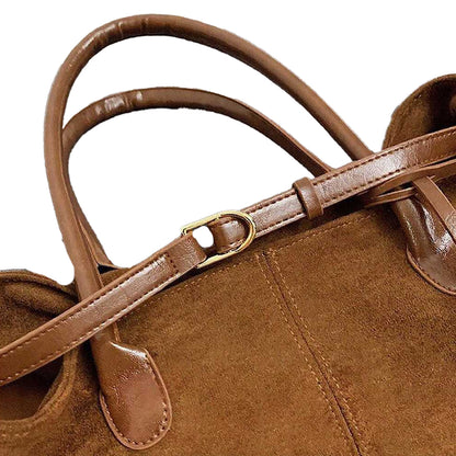 Tan - Side - XY London Womens-Ladies Kayleigh Handbag