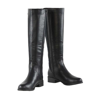 Black - Lifestyle - XY London Womens-Ladies Molly Stretch Calf Knee-High Boots