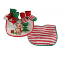 Front - Nursery Time Baby Boys/Girls Rudolph The Reindeer Christmas Gift Set (Bibs & Socks)