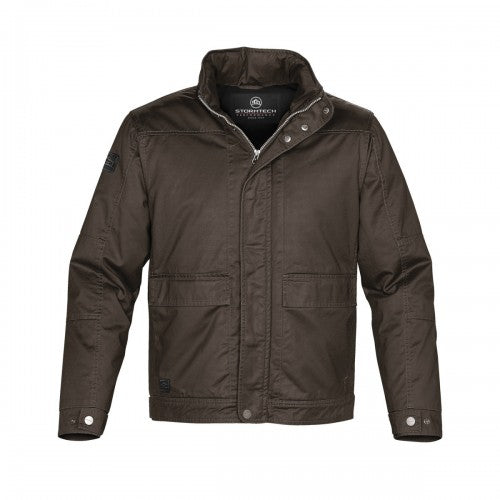 Front - Stormtech Mens Urban Waxed Twill Jacket
