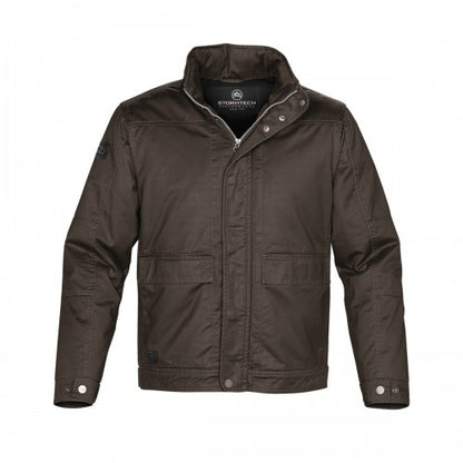 Front - Stormtech Mens Urban Waxed Twill Jacket