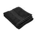 Front - Jassz Premium Heavyweight Plain Guest Hand Towel 40cm x 60cm (550 GSM) (Pack of 2)