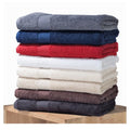Front - Jassz Premium Heavyweight Plain Big Towel / Bath Sheet (Pack of 2)