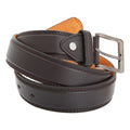 Front - Forest Belts Mens 1.25 Inch Bonded Leather Classic Belt