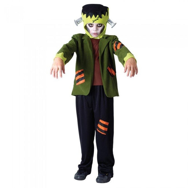 Front - Bristol Novelty Childrens/Kids Halloween Bolt Head Monster Costume