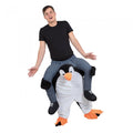 Front - Bristol Novelty Unisex Adults Penguin Piggy Back Costume