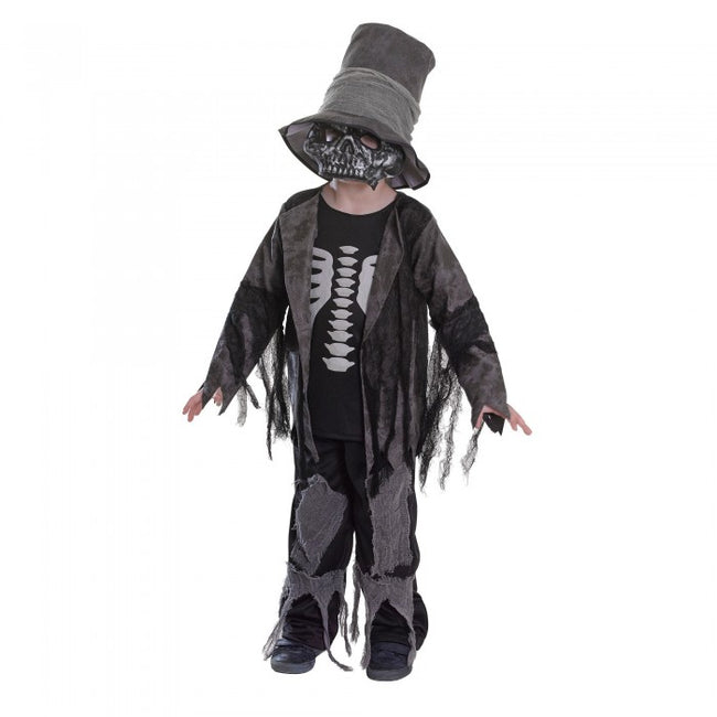 Front - Bristol Novelty Childrens/Boys Grave Digger Costume