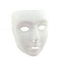 Front - Bristol Novelty Unisex Adults Plain Plastic Face Mask (Pack Of 12)