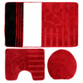 Front - Eurobano Three Piece Shell Bathroom Set