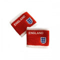 Red-White - Back - England FA Unisex Adults Set Of Two Wristbands