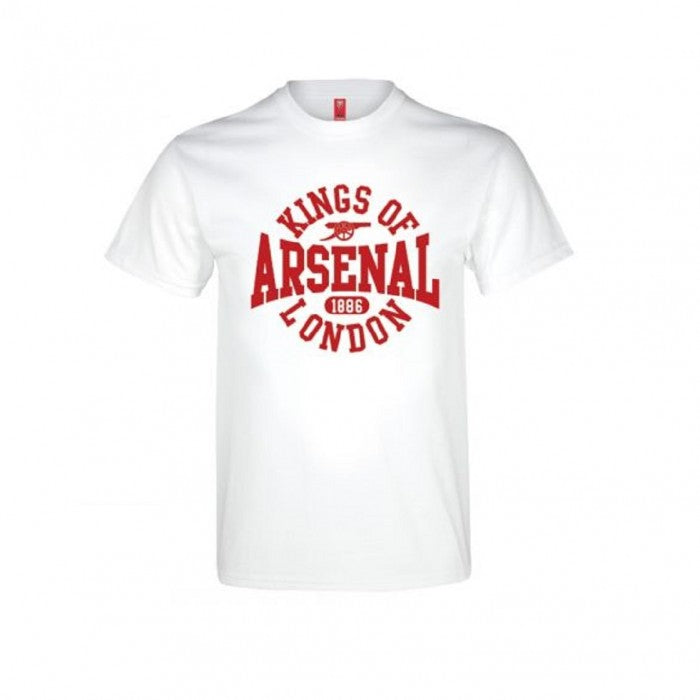 Front - Arsenal Childrens/Kids T Shirt With Kings Of London Design